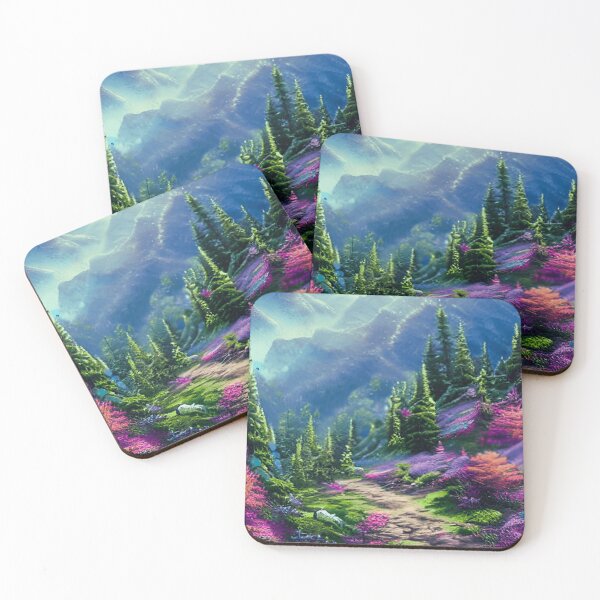 Item preview, Glowing mountains designed and sold by Juliusz Gozdek ART.