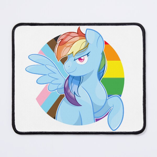 Item preview, Rainbow Dash LGBTQ+ pin designed and sold by AlmaDash.