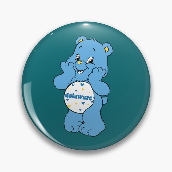 Item preview, Delaware love bear blue designed and sold by Mercirigglee.