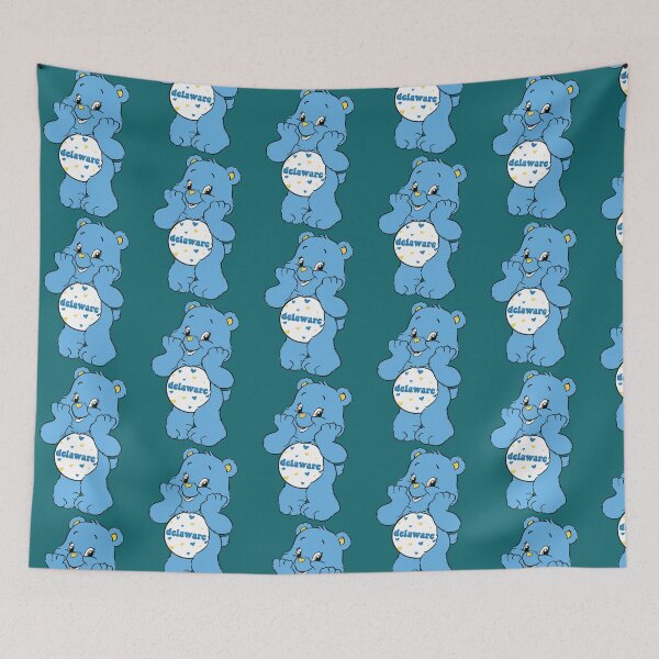 Item preview, Delaware love bear blue designed and sold by Mercirigglee.
