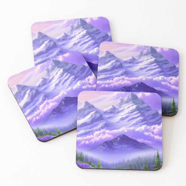 Item preview, The Land of Purple Mountains designed and sold by Juliusz Gozdek ART.