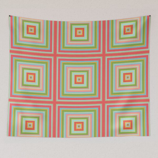 Item preview, Spring Squares designed and sold by Annette Chabidon Studio.