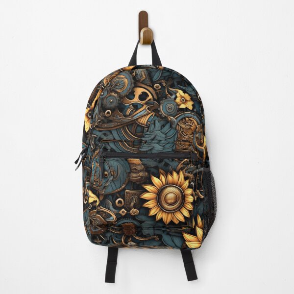Item preview, Field of Blooming Flowers 10 - Steampunk Edition designed and sold by TheOddBotShop.