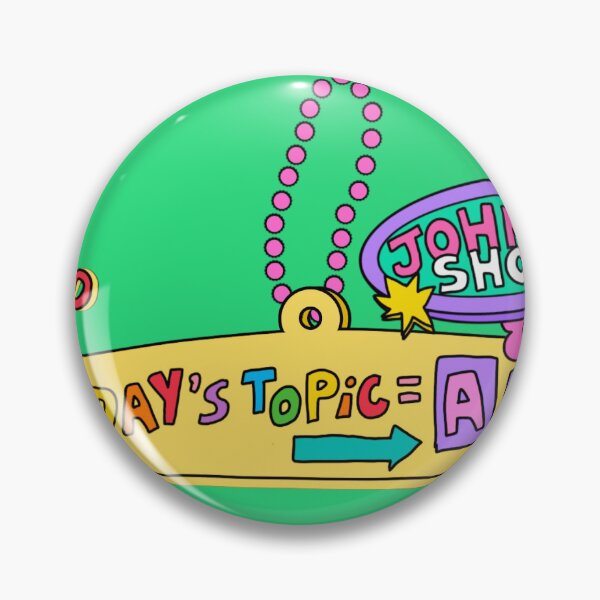 Item preview, Today’s Topic = Art ( Johnny’s Show ) designed and sold by ThanyaStudio.