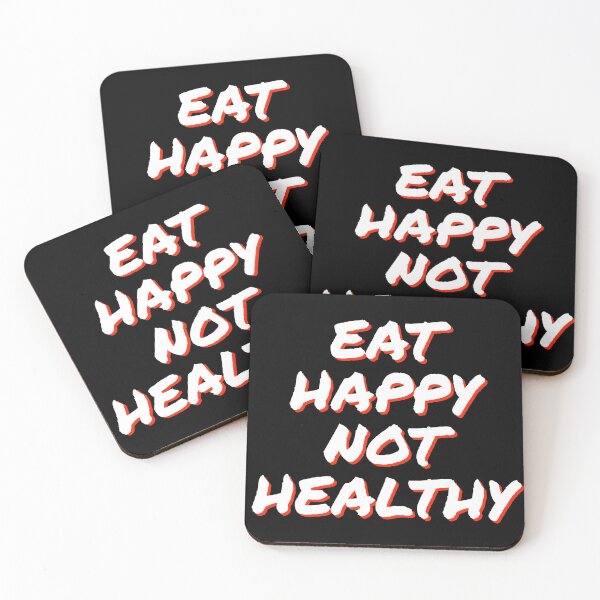 Item preview, eat happy not healthy designed and sold by horvath019.