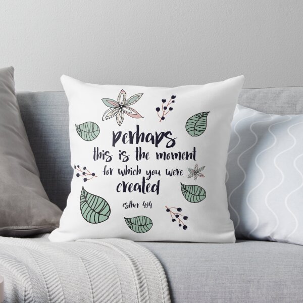 Christian Quote Throw Pillow