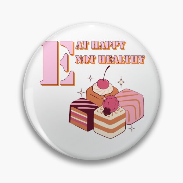 Item preview, eat happy not healthy designed and sold by horvath019.