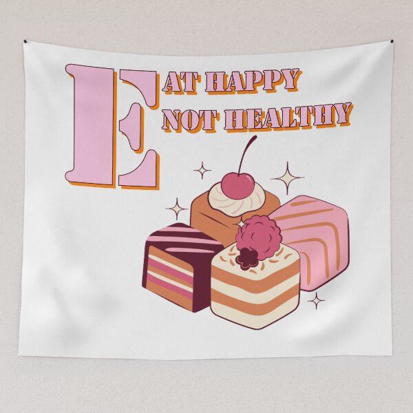Item preview, eat happy not healthy designed and sold by horvath019.