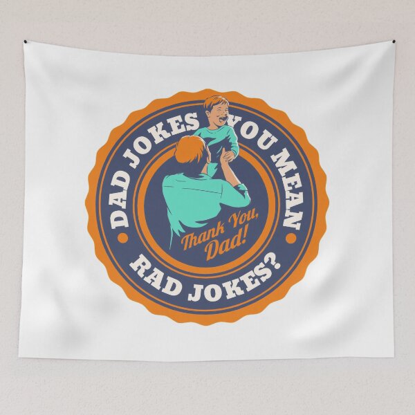Item preview, dad jokes you mean rad jokes designed and sold by PopPizzazz.