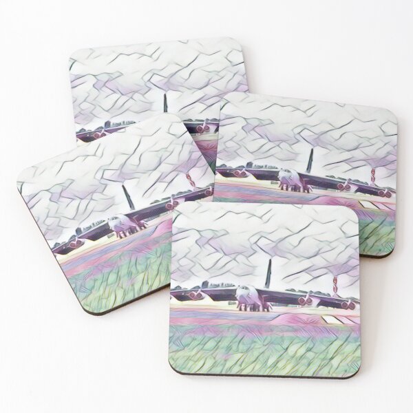 Item preview, B-52H Departure In Watercolour designed and sold by Fearless-Fox.