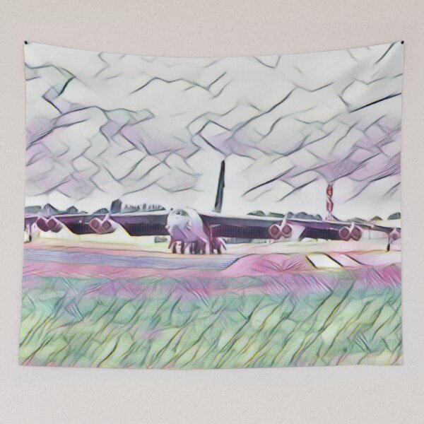 Item preview, B-52H Departure In Watercolour designed and sold by Fearless-Fox.