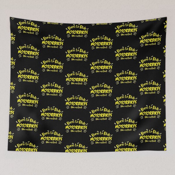 Item preview, Born to Ride motorbikes (Just like my DAD) designed and sold by jazzydevil.