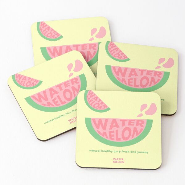 Item preview, Watermelon Minimal Geometric Style designed and sold by ThanyaStudio.