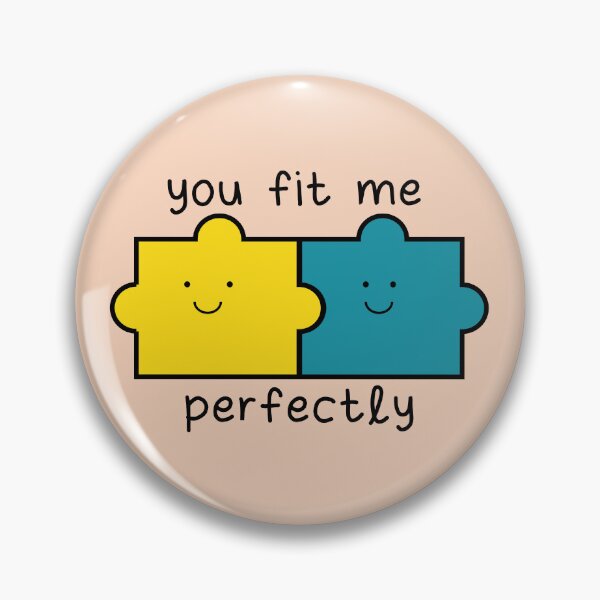 Item preview, You fit me perfectly cute kawaii friends designed and sold by fluffyfamcraft.