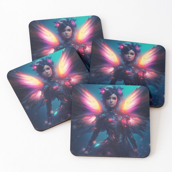 Item preview, Scary Dark Fairy designed and sold by Red Witch Art.