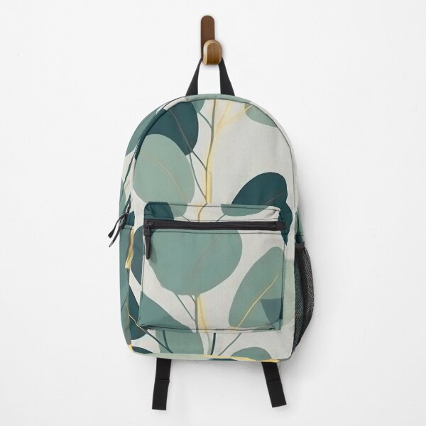 Item preview, Beautiful Native Australian wallpaper for bookcovers and homewares. Minimalist Eucalyptus leaves and golden morning light through the fog 6 designed and sold by NatTex.