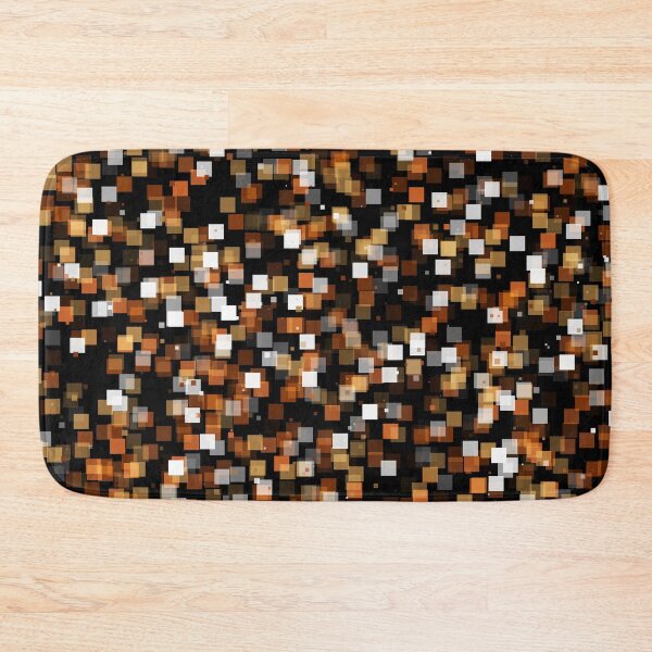 Artikelvorschau, Random Squares of Amber and Yellow Pattern entworfen und verkauft von Trevor Hirst.