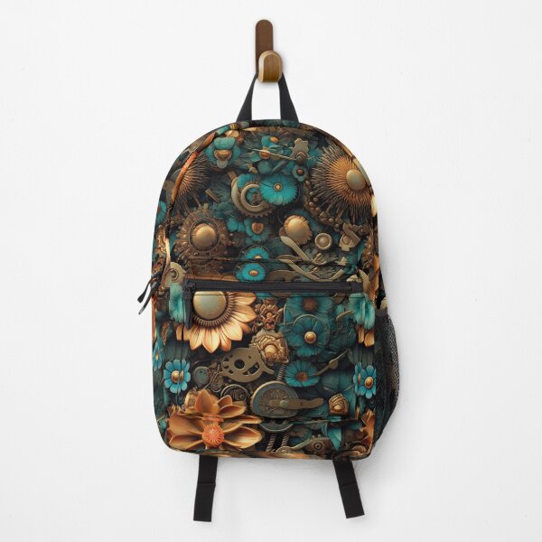 Item preview, Field of Blooming Flowers 11 - Steampunk Edition designed and sold by TheOddBotShop.
