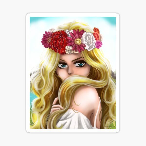Bright Girl Sticker