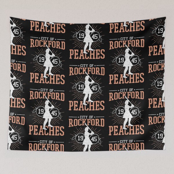 Item preview, Baseball Tshirt Rockford Peaches Shirt Feminist Graphic    designed and sold by estevess.