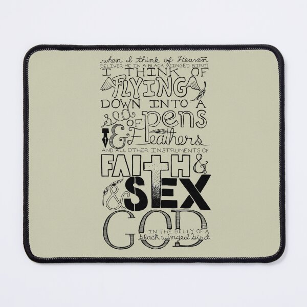 Item preview, Rain King Handlettered Lyrics designed and sold by GarryDeled.