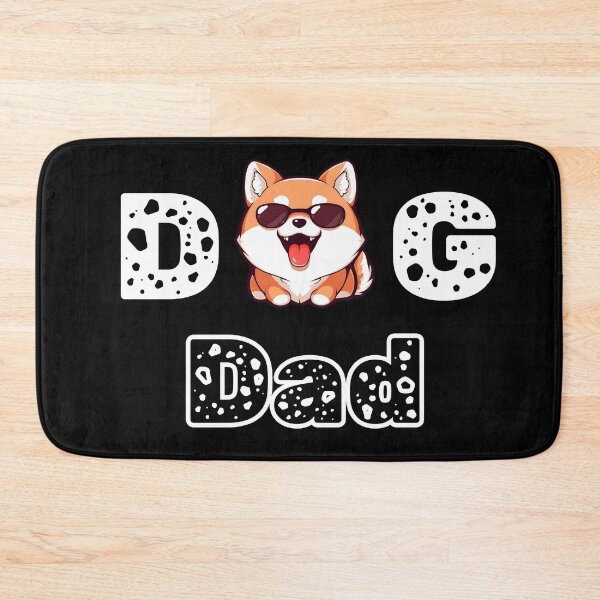 Item preview, Dog dad funny designed and sold by ArtHideaway.