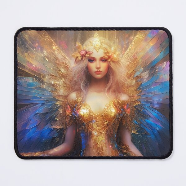 Item preview, Floral Glowing Fairy designed and sold by Red Witch Art.