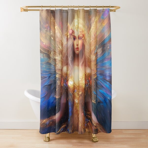 Item preview, Floral Glowing Fairy designed and sold by Red Witch Art.