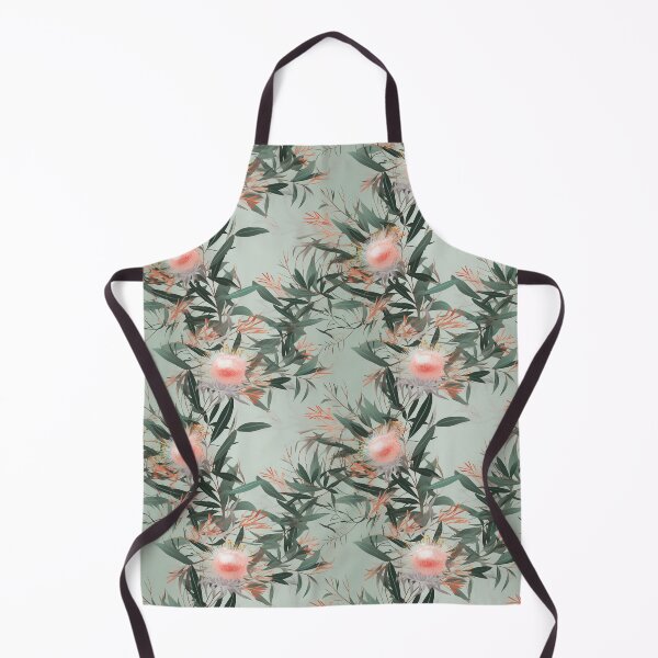 Item preview, Beautiful Native Australian wallpaper for bookcovers and homewares. Melaleuca and blooming flowers, buds and leaves on light background 1 designed and sold by NatTex.