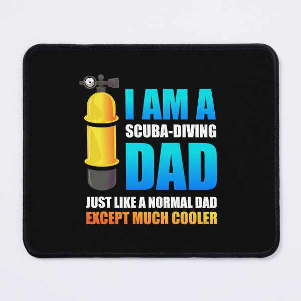 Item preview, Scuba Diving Dad Snorkeling Deep Sea Diver designed and sold by Pubi.