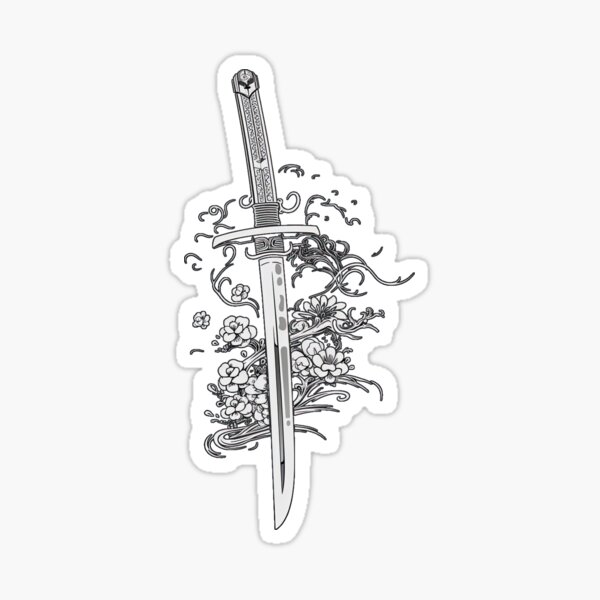 Terraria Muramasa Sword Design Sticker for Sale by