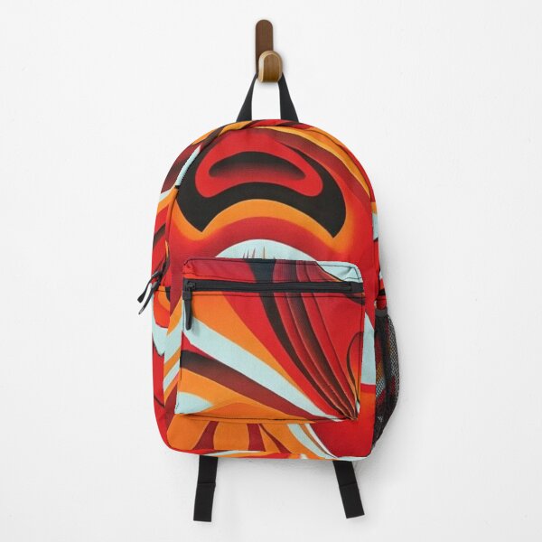 Item preview, Red and Orange Abstract Pattern 06: Energetic Inferno designed and sold by Floral Fiesta Designs.