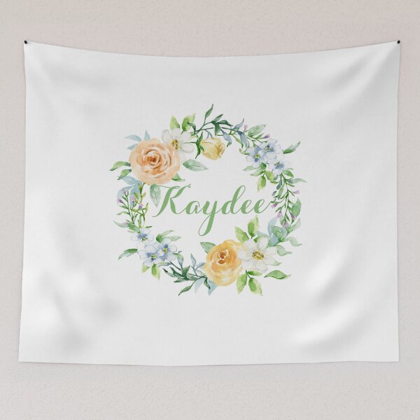 Item preview, Kaydee floral wreath designed and sold by jorniecoon.