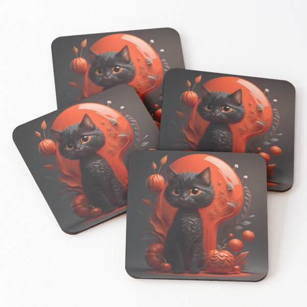 Item preview, "A Halloween cat" digital art designed and sold by arcticcayman.