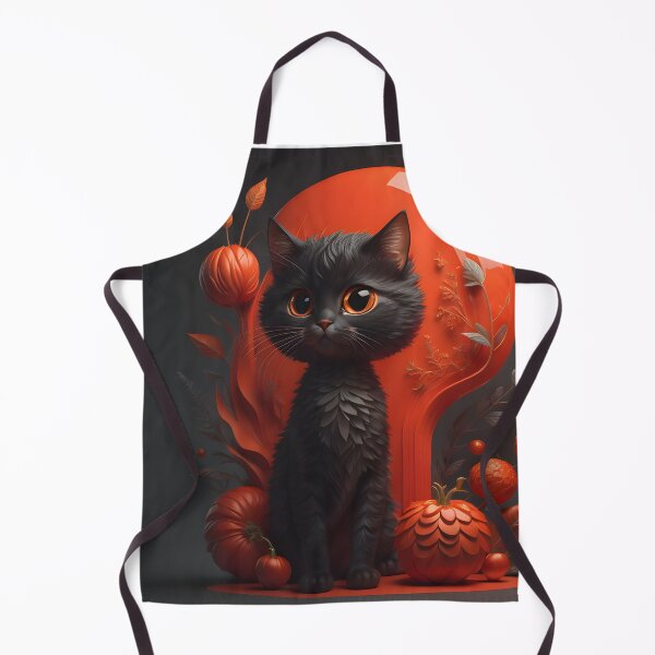 Item preview, "A Halloween cat" digital art designed and sold by arcticcayman.