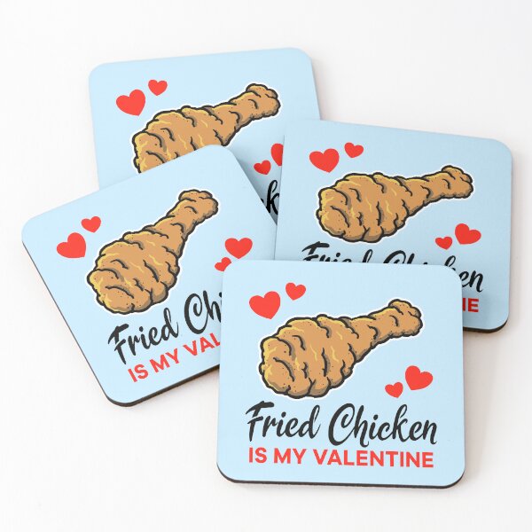 Item preview, Fried Chicken is my valentine designed and sold by jonmlam.