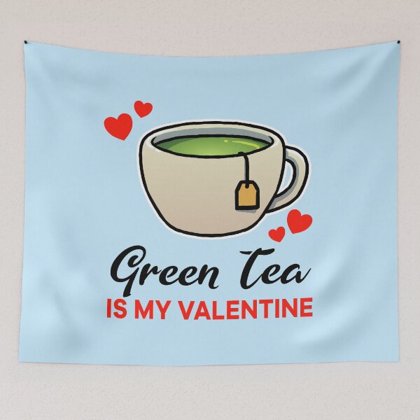 Item preview, Green Tea is my valentine designed and sold by jonmlam.
