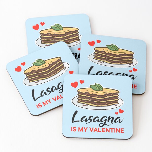 Item preview, Lasagna is my valentine designed and sold by jonmlam.