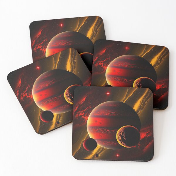 Item preview, Mysterious Red Planet designed and sold by BubbleSpy.