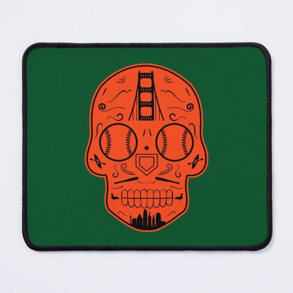 Item preview, San Francisco Baseball Sugar Skull (1) designed and sold by denlongdo.