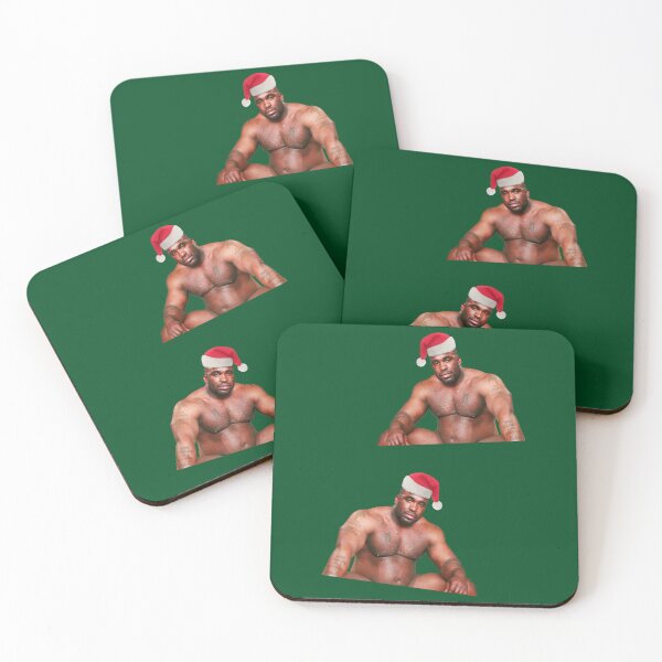 Item preview, Santa Hat Barry Wood Christmas Pattern designed and sold by denlongdo.