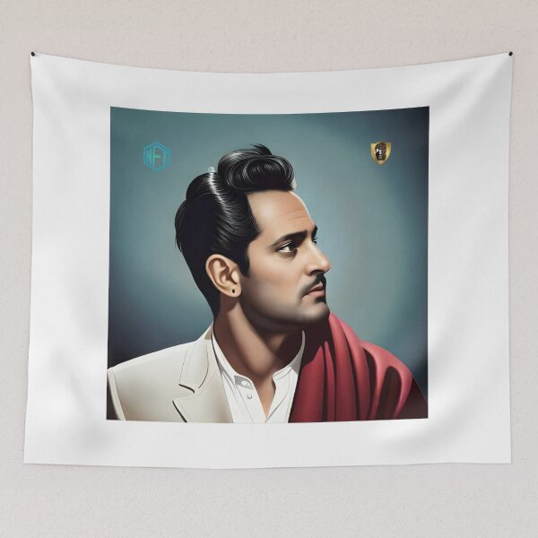 Item preview, Reviving Guru Dutt's Legacy Through AI-Generated Art designed and sold by LoFaroShop.