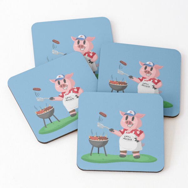 Item preview, BBQ designed and sold by Purplepugprints.
