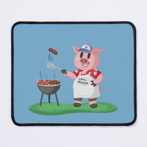 Artikelvorschau, BBQ entworfen und verkauft von Purplepugprints.