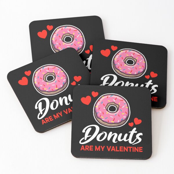 Aperçu de l'œuvre Donuts are my valentine saying créée et vendue par jonmlam.