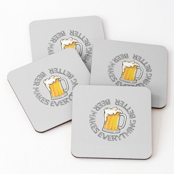 Item preview, Beer Makes Everything Better : quote about beer  designed and sold by DeluxBee.