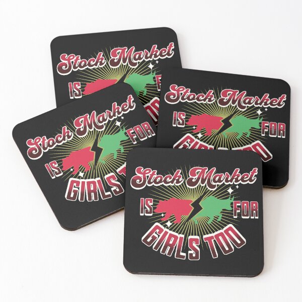 Item preview, Stock Market is for Girls too Wall Street Profession  designed and sold by TheBeesForYou.