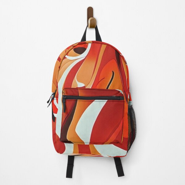 Item preview, Red and Orange Abstract Pattern 11: Passionate Sparks designed and sold by Floral Fiesta Designs.