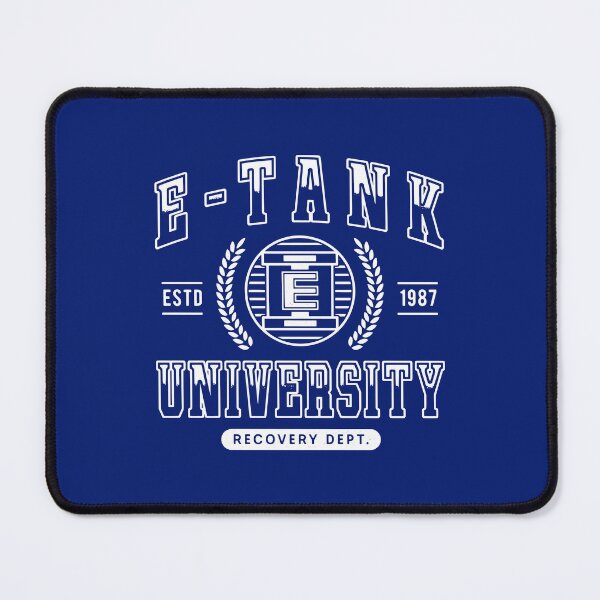 Item preview, E Tank University Emblem designed and sold by Lagelantee.