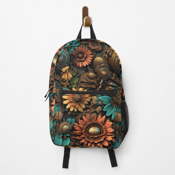 Item preview, Field of Blooming Flowers 14 - Steampunk Edition designed and sold by TheOddBotShop.